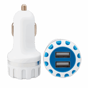 Gpengkj Duální USB autonabíječka s podsvícením – 2