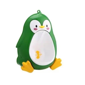 AFF Dětský pisoár tučňák - zelenobílá