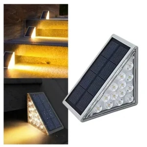 AFF Sada solárního schodišťové osvětlení - LED bílé světlo - 6ks