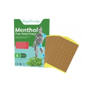 Adhezivní mentolové náplasti na klouby - 8 ks - Royal Prestige
