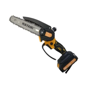 Akumulátorová řetězová 6" pila HAYAMI HA-1001 + 2x baterie + příslušenství