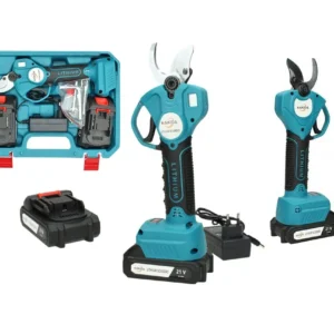 Akumulátorové zahradní nůžky NAKIDA HT-5639  + 2x baterie + příslušenství