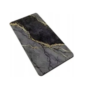 Antiskluzová podložka do koupelny v designu mramoru – 80x50 cm