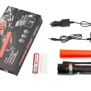 BT TL-313 LED svítilna s odnímatelným dopravním kuželem - černá