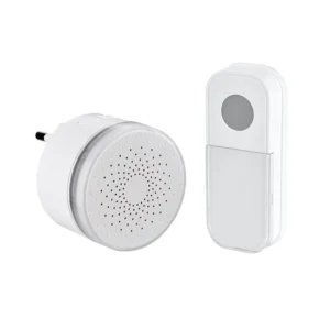 Bezdrátový mini zvonek do zásuvky Solight 1L77 - 180 m - bílý - learning code