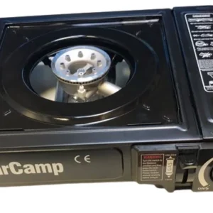 Cestovní plynový vařič GearCamp BDZ-155-A na plynové kartuše + kufřík