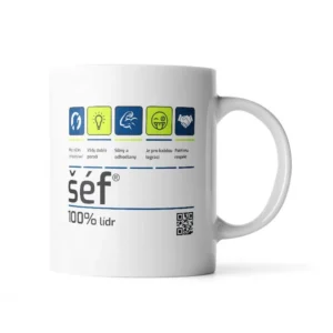 Dárkový hrneček - Šéf - 330 ml - Sablio