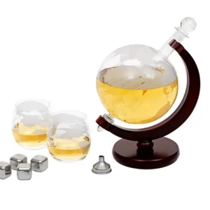 Dekantér na whisky se skleničkami - YBS001