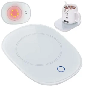 Elektrický LED ohřívač hrnků 16W - White