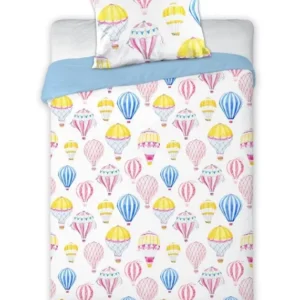 FARO Povlečení do postýlky Balóny Bavlna