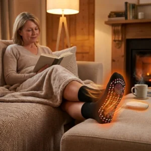 Hřejivé masážní ponožky - 1 pár