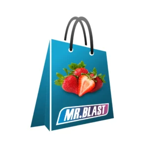 Jahodový set praskacích kuliček Mr. Blast - 10+2 balení ZDARMA - 1200 ks