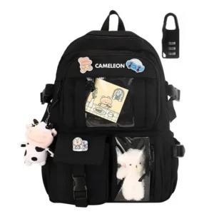 Městský vodotěsný školní batoh pro děti s dárkem - Cameleon COWPACK-01