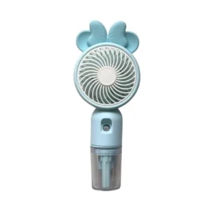 Mini ventilátor s funkcí jemné vodní mlhy SM870C - modrá