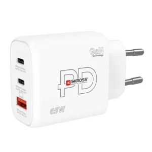 Nabíjecí adaptér Power charger SKROSS DC57-PD65 - USB A+C - 65W GaN EU