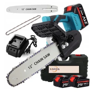 Nakida Akumulátorová pila NAKIDA HTN-5719-1 + 2x baterie 21 V + příslušenství + praktický kufr