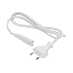 Originální napájecí kabel 2-pin pro ohřívací boxy na jídlo YS-001/YS-004 - 220V - 80 cm - bílý