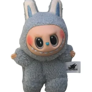 Plyšová figurka ve stylu LABUBU monster - Sea Salt Coconut