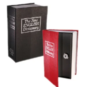 Pokladnička ve tvaru slovníku - černá - Malatec