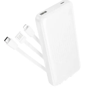 Powerbanka s kapacitou 10 000 mAh - Borofone BJ79 Clerver - bílá