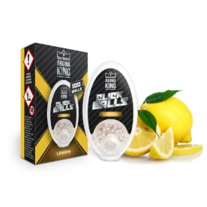 Praskací kuličky Aroma King - Citron - 100 ks