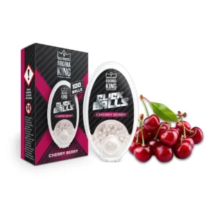 Praskací kuličky Aroma King - Třešně - 100 ks