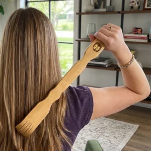 Primizima Masážní bambusové drbátko na záda - 46 cm