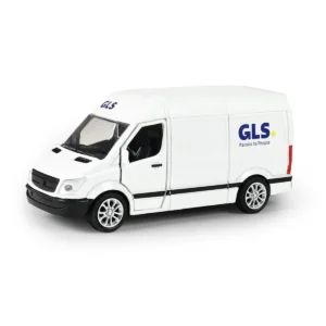 RAPPA Kovové autíčko GLS s otevíracími dveřmi - 14 cm