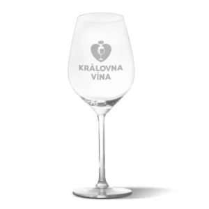 Sablio Sklenička na víno Královna vína: 49 cl