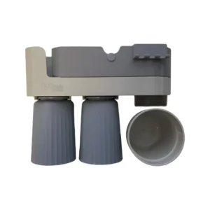 Samolepící nástěnný držák XJRJ na zubní kartáčky a kosmetiku