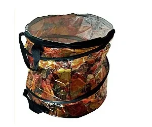 Skládací zahradní koš s motivem listí Beast 900175 - 90 litrů - 45 x 58 cm