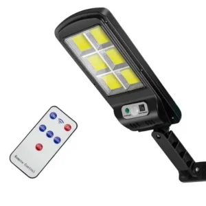 Solární zahradní LED lampa s pohybovým a soumrakovým senzorem - BK-120-B-6COB