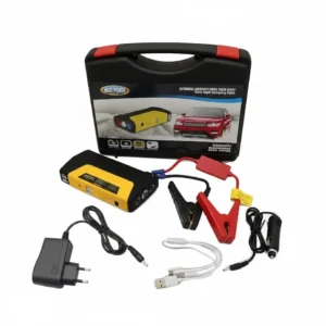 Startovací powerbanka pro auto TM15 + příslušenství + praktický kufřík