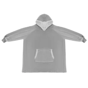 Televizní mikina s kapucí Ruhhy XXL - šedá