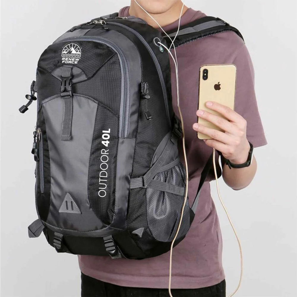 Turistický batoh RENEW FORCE OD-BP-40 - 40L - černý - Obrázek 2