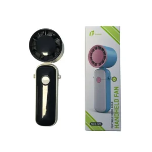 Ultra lehký skládací ventilátor Futaimei L-620 - černobílý