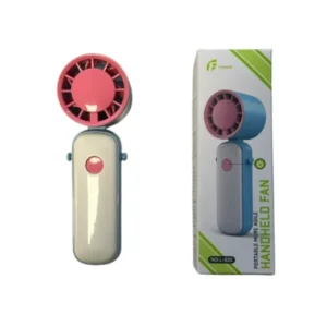 Ultra lehký skládací ventilátor Futaimei L-620 - modrorůžový