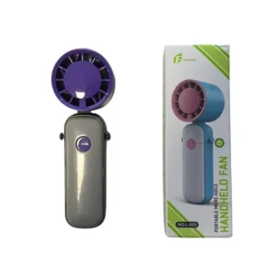 Ultra lehký skládací ventilátor Futaimei L-620 - šedofialový