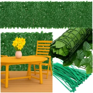 Umělý živý plot na balkon - 5 x 0