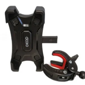 Univerzální držák na telefon na kolo nebo motorku - OKOP KP-919 - černá