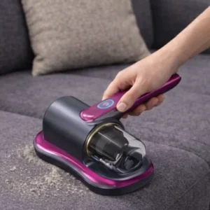 VERK Bezsáčkový ruční vysavač na roztoče s protialergickým filtrem a UV světlem - fialový