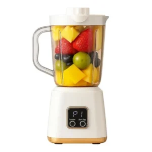 VERK Přenosný bezdrátový mixér na USB nabíjení HP-158 - bílý