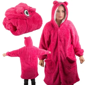 VERK Teplá televizní deka s rukávy