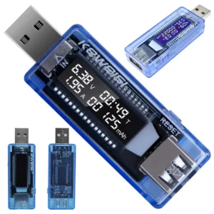 VERK USB tester napětí voltmetr/ampérmetr