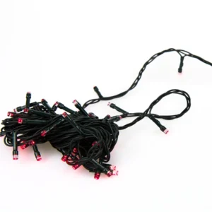 Vánoční světýlka - 100 LED - 10 m - červená