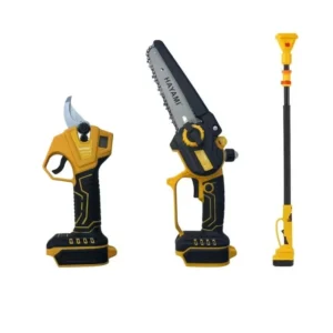 Velká AKU sada HAYAMI HA-1008-1 3v1 - pila + zahradnické nůžky + prodlužovací tyč 2