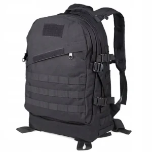 Voděodolný turistický batoh - Survival - 45 L - černý