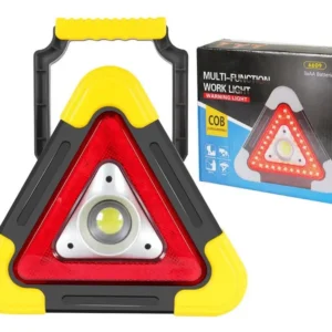 Výstražný trojúhelník se světlem Hurry bolt HB-6609