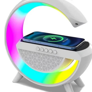 Zaparkorun Bluetooth reproduktor s LED lampou a bezdrátová nabíječka BT-2301