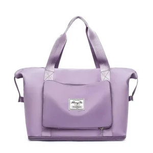 Zaparkorun Dámská skládací cestovní taška Foldaway Travel Bag - fialová